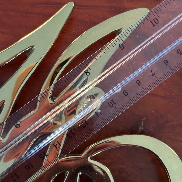 Vintage 1986 James‎ Monroe Ash Lawn Highland Solid Brass Cypher Trivet - Picture 7 of 10